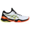 GIÀY TENNIS ASICS COURT FF 2 WHITE/BLACK/ORANGE (1041A083.100)