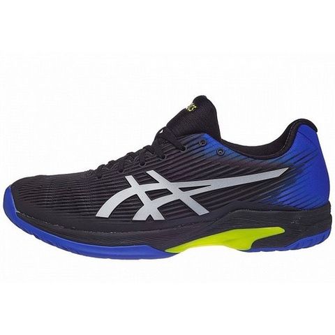 GIÀY TENNIS ASICS SOLUTION SPEED FF BLACK/BLUE 2019 1041A003-011