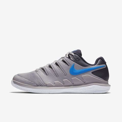 GIÀY TENNIS NIKE AIR ZOOM VAPOR X GREY/BLUE/WHITE (AA8030-002)