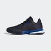 Giày tennis adidas soldmatch bounce black/blue EF2440