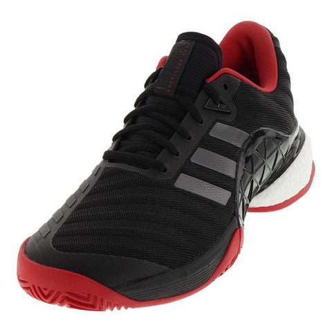 GIẦY TENNIS ADIDAS BARRICADE 2018 BOOST BLACK/SCARLET (CM7829)