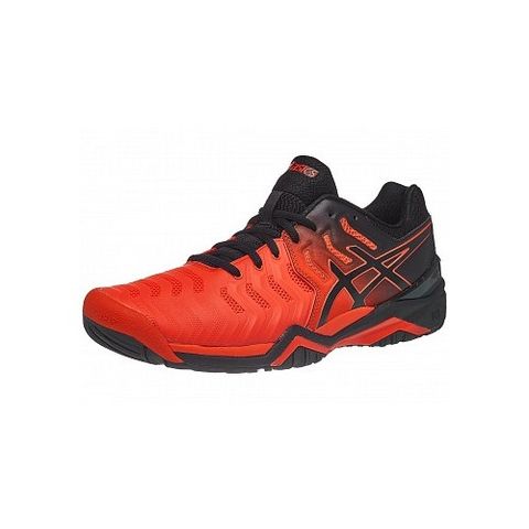 GIÀY TENNIS ASICS GEL RESOLUTION 7 RED/BLACK (E701Y-801)