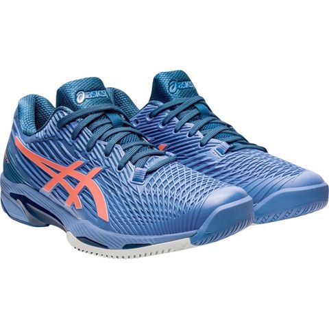 Giầy Tennis Asics Solution Speed FF 2 Blue Harmony/Guava (1041A182.400)