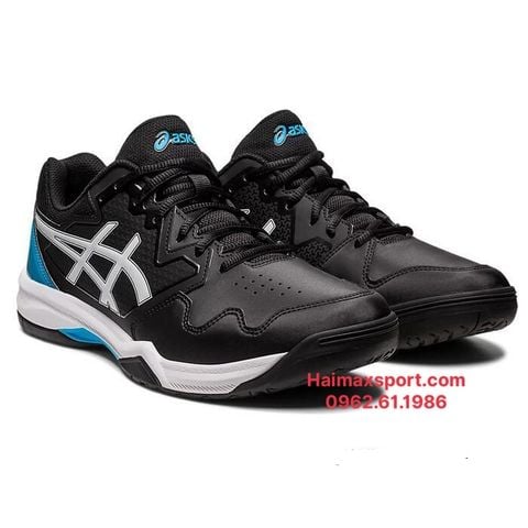 Giầy Tennis Asics Gel Dedicate 7 Black/Island Blue 1041A223-400