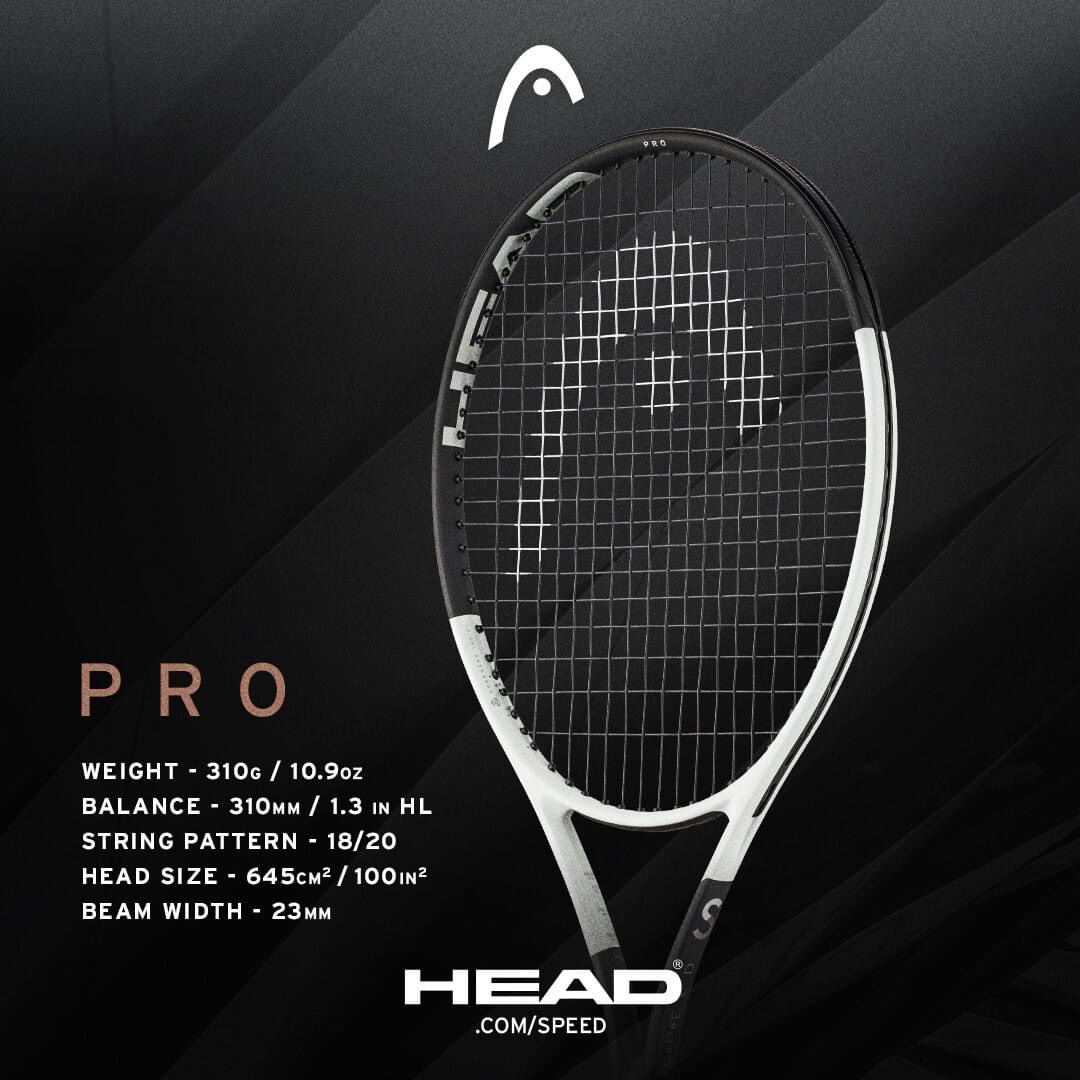 Vợt Tennis Head Speed PRO 2024 310g (18 x 20) PICKLEBALL & TENNIS HẢI MAX SPORT