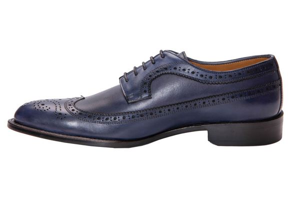 Giày Da Pierre Cardin Brown Brogue Derby - PCMFWLA001
