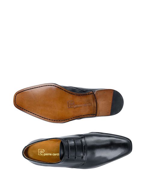 Giày Da Pierre Cardin Brown Blank Derby - PCMFWLA008