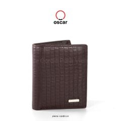 Ví Da Đứng Thủ Công Oscar Fashion - OCMWLLH 060 (BLACK)