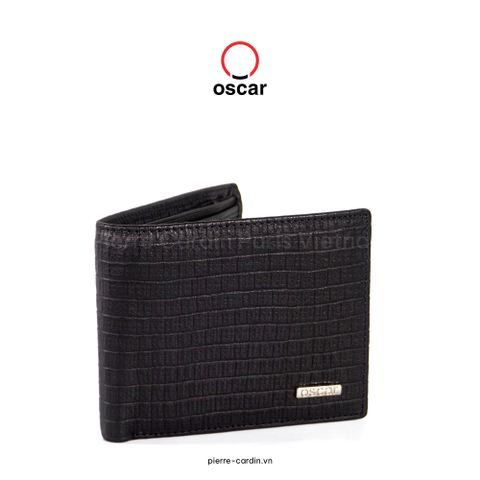 Ví Da Thủ Công Oscar Fashion - OCMWLLH 061 (BLACK)