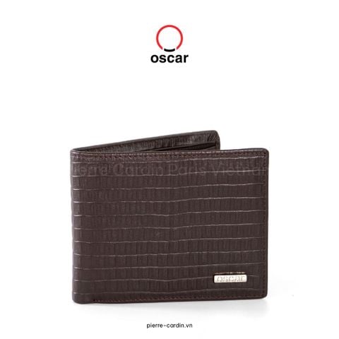 Ví Da Ngang Thủ Công Oscar Fashion - OCMWLLH 062 (BLACK)