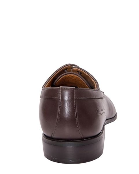 Giày Da Pierre Cardin Brown Blank Derby PCMFWLA 007