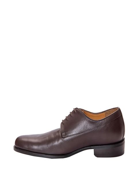 Giày Da Pierre Cardin Brown Blank Derby PCMFWLA 007