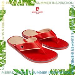 Dép Da Pierre Cardin Cao Cấp - PCMFWSG 151 (RED)