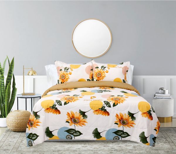 Bộ Drap Conton Pierre Cardin (4 Món) - PCABDCF 017