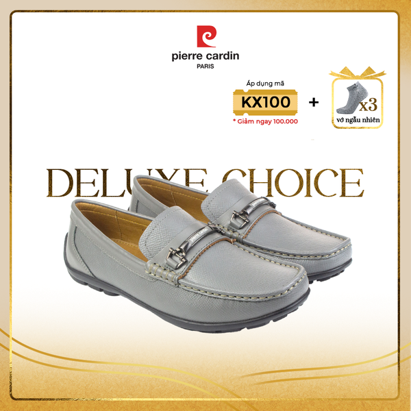 [DELUXE] Giày Horsebit Driving Pierre Cardin  - PCMFWLG 517