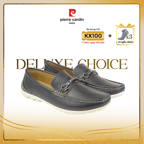 [DELUXE] Giày Horsebit Driving Pierre Cardin  - PCMFWLG 517