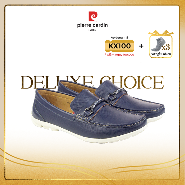 [DELUXE] Giày Horsebit Driving Pierre Cardin  - PCMFWLG 517