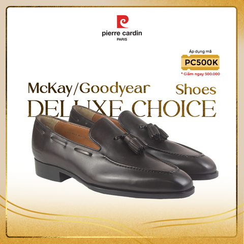 Giày Tassel Loafer Cao Cấp Pierre Cardin - PCMFWLF 400 (BROWN)