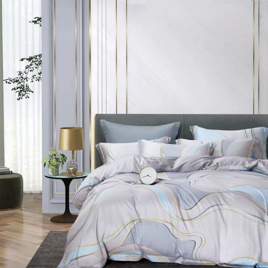 Bộ drap – áo gối Flyidea 024 Tencel 60s