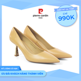 Giày Nữ Cao Gót Da Thật Pierre Cardin - PCWFWLH 239 (+7cm)