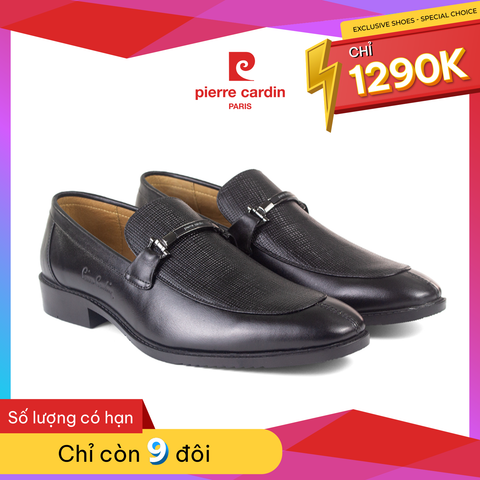 Giày Horsebit Loafer Pierre Cardin - PCMFWLH 783 (BLACK)