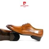Giày Brogue Derby Đế Da Pierre Cardin - PCMFWLG 349