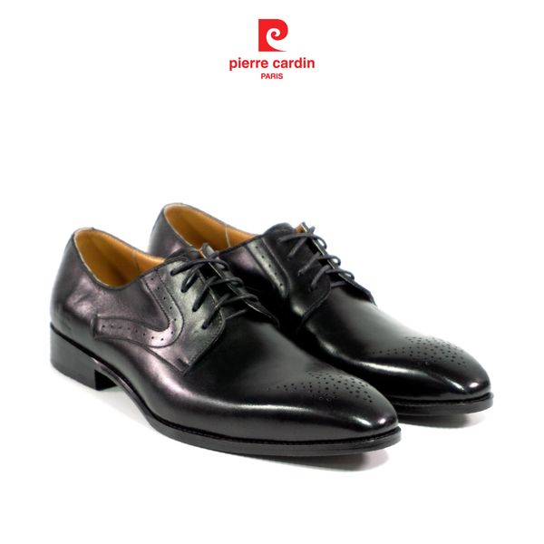 Giày Brogue Derby Đế Da Pierre Cardin - PCMFWLG 349