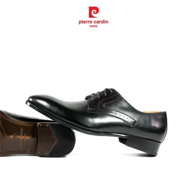 Giày Brogue Derby Đế Da Pierre Cardin - PCMFWLG 349