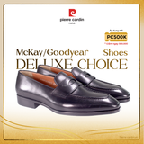 [RE-NEW] Giày Penny Loafer Đế Da Pierre Cardin - PCMFWLH 361