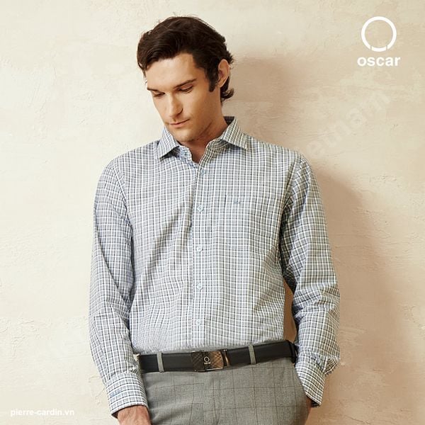 Áo Sơ Mi Tay Dài Oscar Fashion - OCMSCLH 058 (GREY)