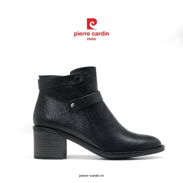 Giày Boot Nữ Cổ Thấp Phong Cách Miền Viễn Tây Pierre Cardin - PCWFWSI 268 (+6cm)