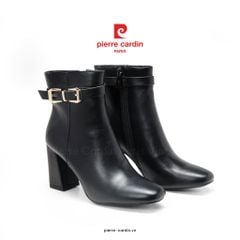 Giày Boot Nữ Cổ Trung Phong Cách Quyến Rũ Pierre Cardin - PCWFWSI 267 (BLACK)
