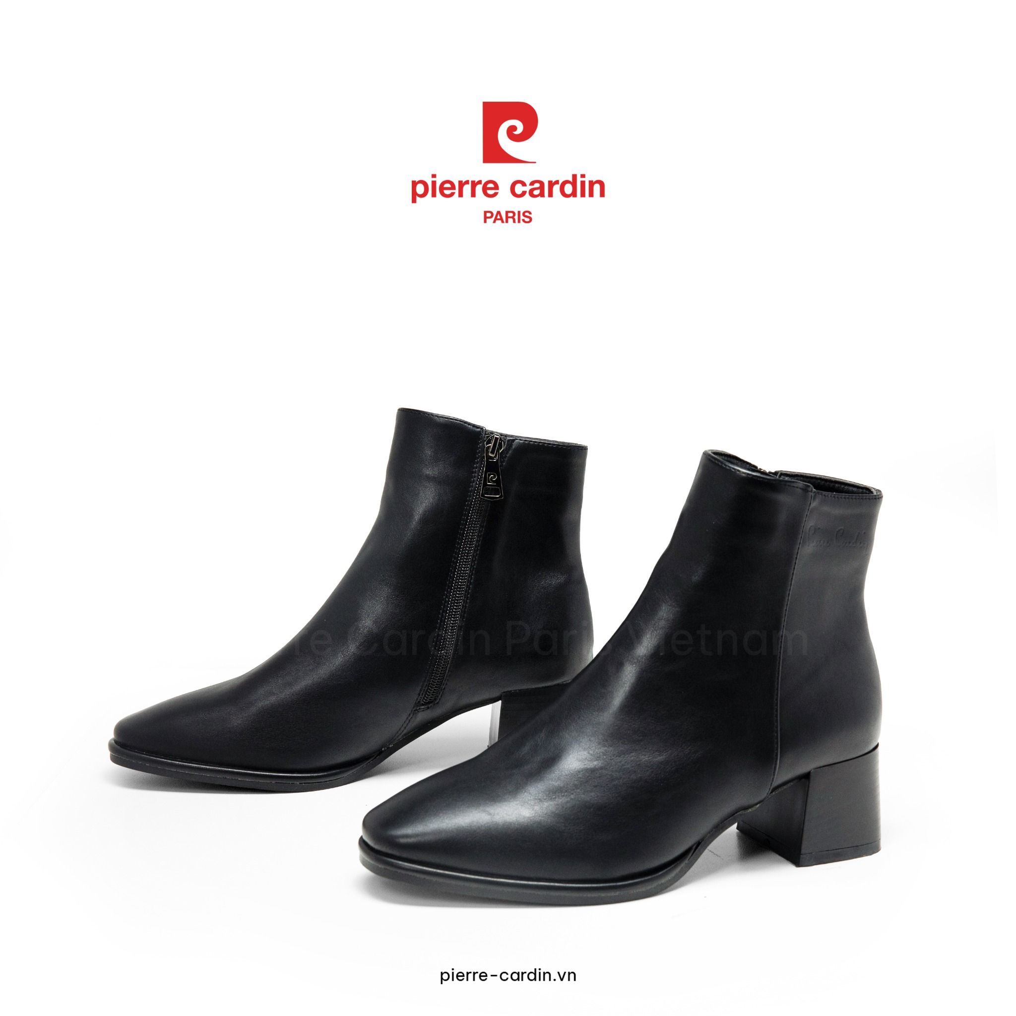 Pierre Cardin Paris Vietnam | Giày Boot Nữ Cổ Thấp Phong Cách Huyền Bí Pierre Cardin - PCWFWSI 266
