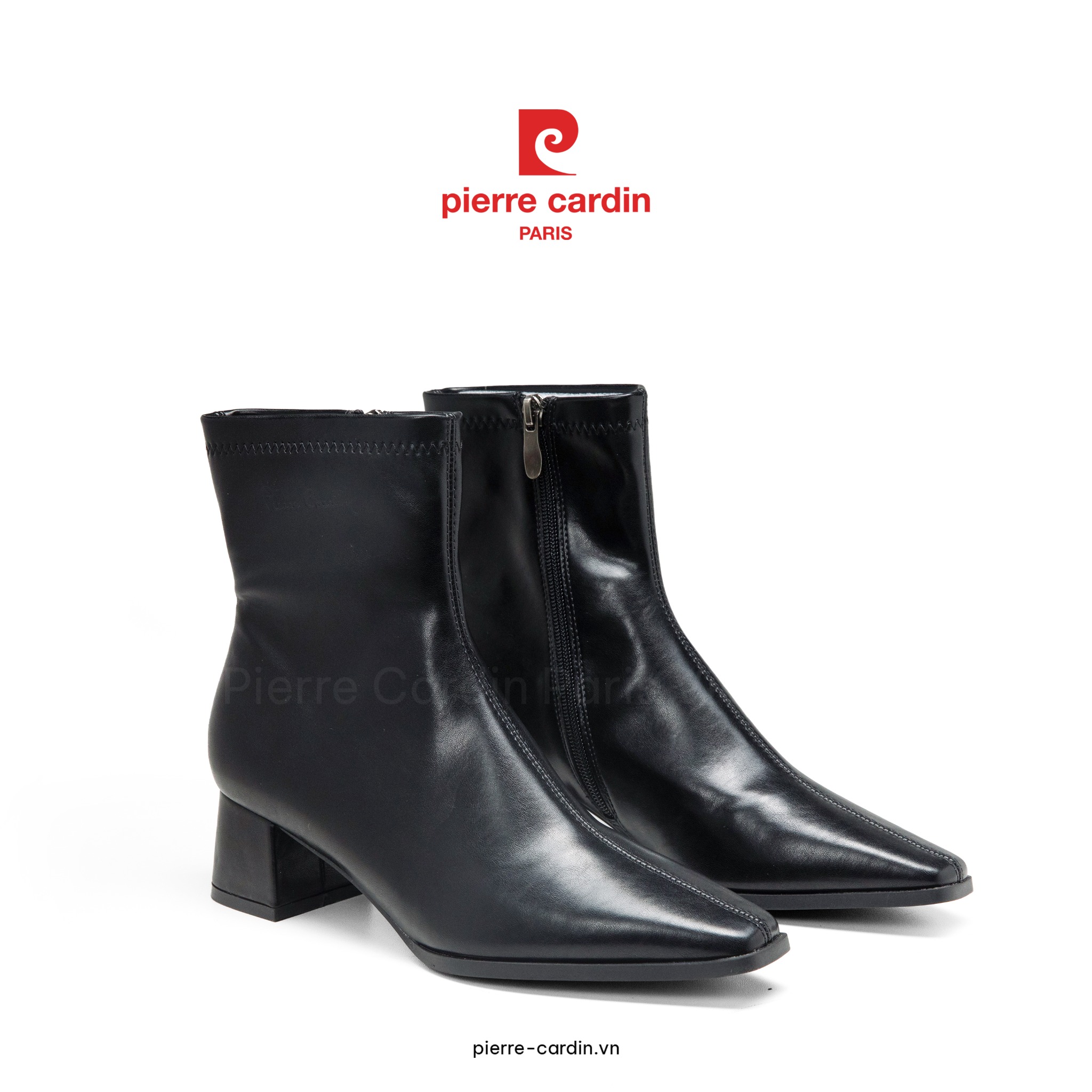 Giày Boot Nữ Cổ Thấp Thiết Kế Cách Tân Pierre Cardin – PCWFWMI 264 (+5cm)