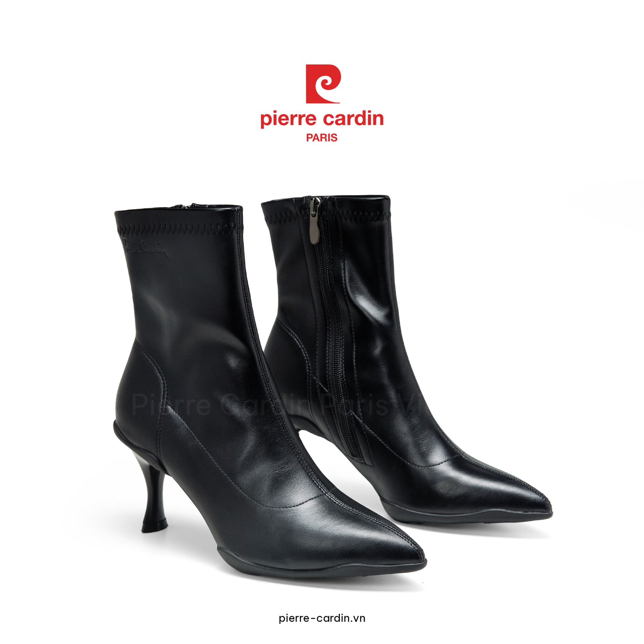 Giày Boot Nữ Cổ Cao Phong Cách Thanh Lịch Pierre Cardin – PCWFWMI 265 (+6,5cm)