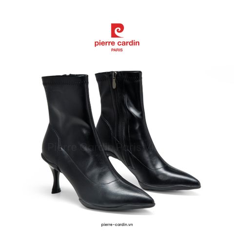 Giày Boot Nữ Cổ Cao Phong Cách Thanh Lịch Pierre Cardin - PCWFWMI 265 (BLACK)