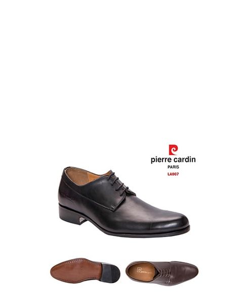 Giày Da Pierre Cardin Brown Blank Derby PCMFWLA 007