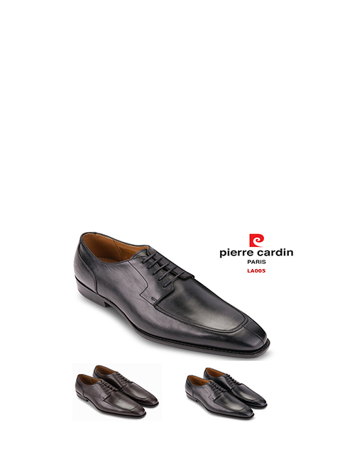 Hình ảnh Giày Da Pierre Cardin Brown Derby - PCMFWLA005 Hình ảnh Giày Da Pierre Cardin Brown Derby - PCMFWLA005