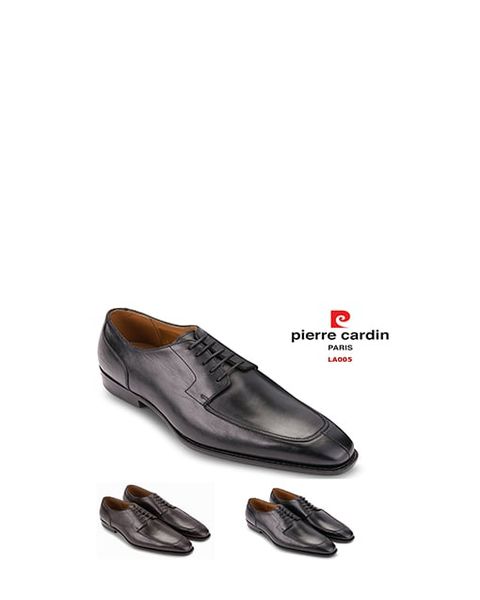 Giày Da Pierre Cardin Brown Derby - PCMFWLA005