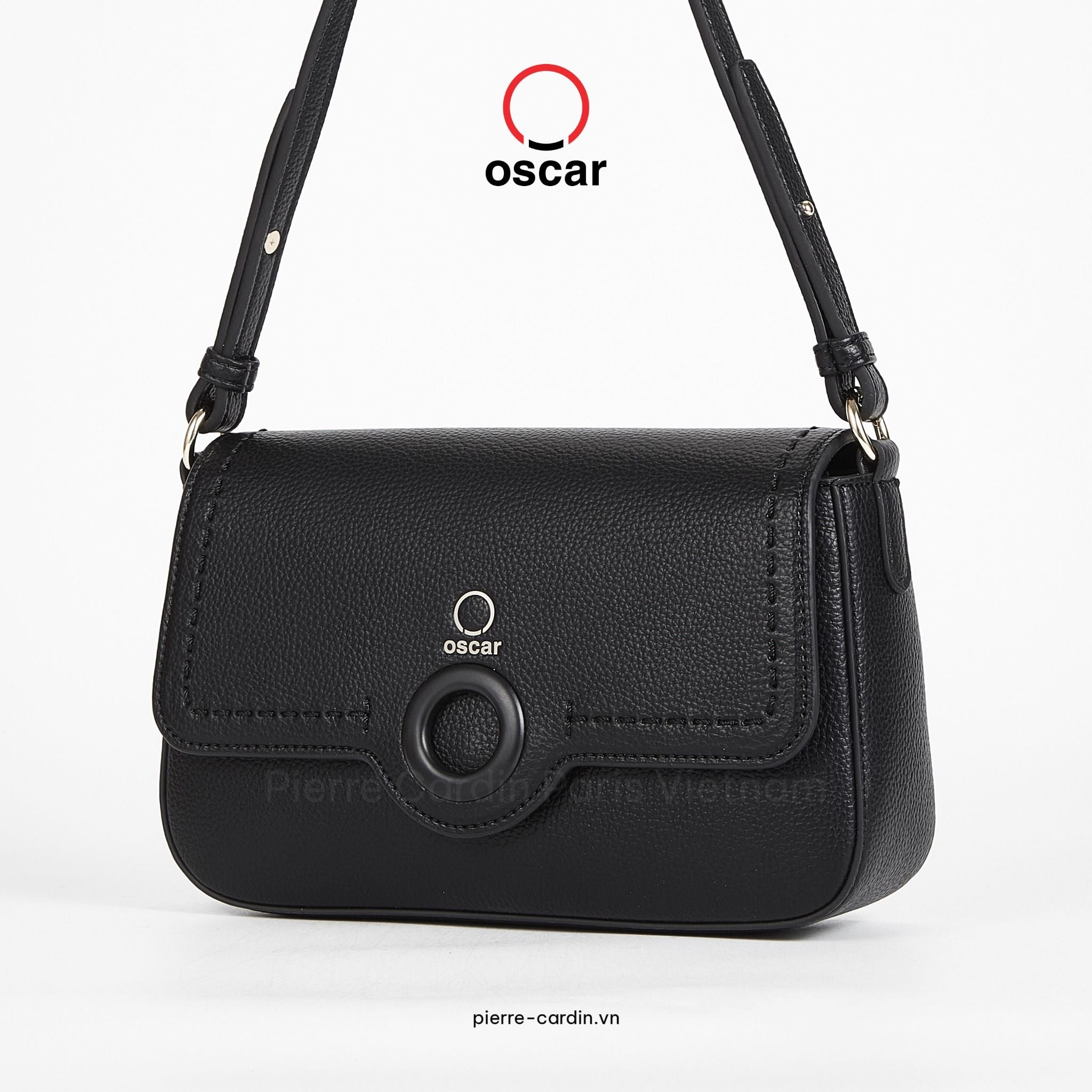 Pierre Cardin Paris Vietnam | Túi Xách Nữ Thời Trang Oscar Fashion - OCWHBSI 101 (BLACK)