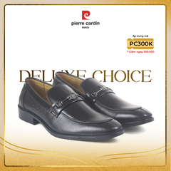 Giày Horsebit Loafer Cao Cấp Pierre Cardin - PCMFWLI 793 (BLACK)