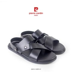 Sandals Nam Hàng Hiệu Pierre Cardin - PCMFWLG 162 (BLACK)