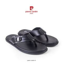 Dép Da Nam Cao Cấp Pierre Cardin - PCMFWLI 160 (BLACK)
