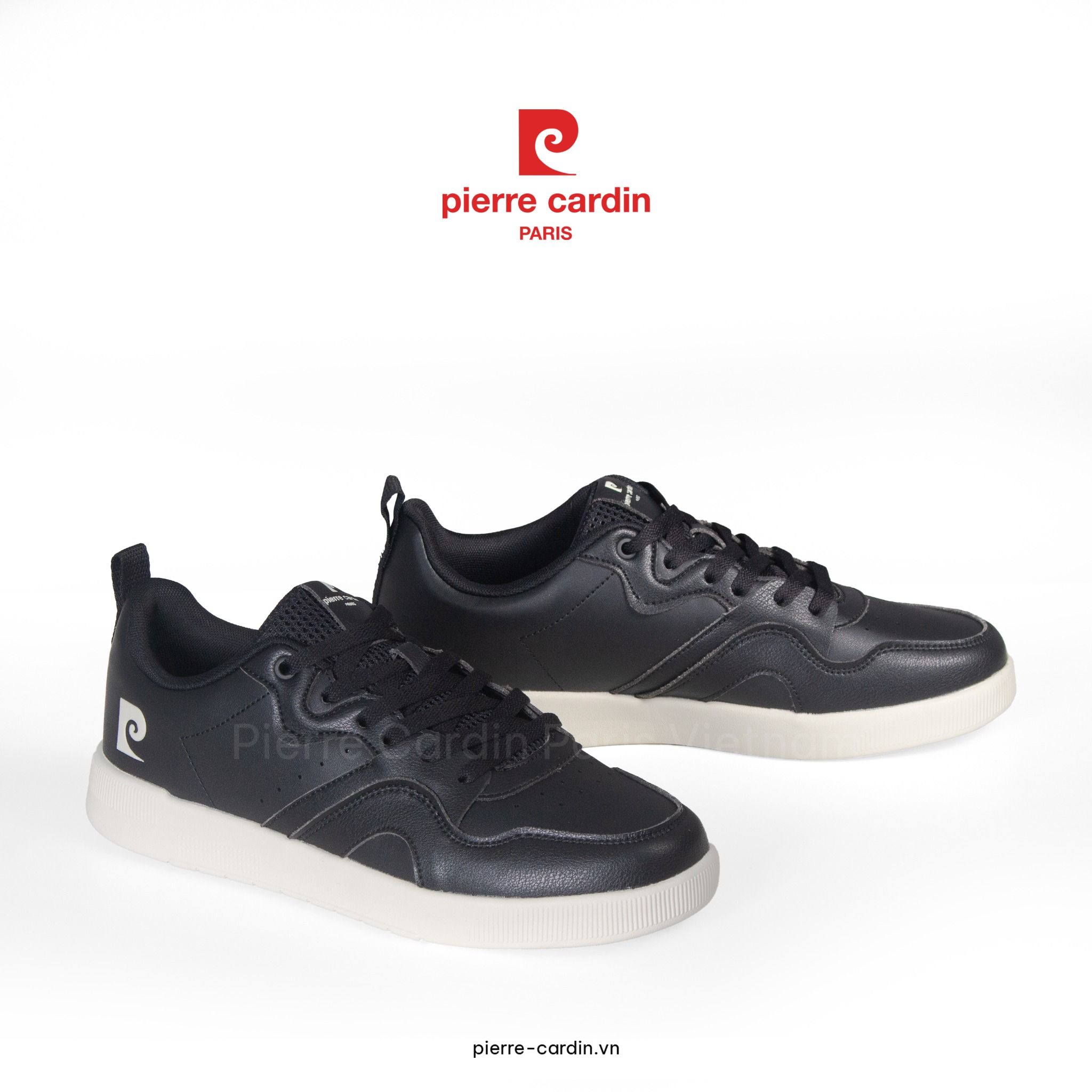 Pierre Cardin Paris Vietnam: Giày Thể Thao Nam Pierre Cardin - PCMFWSH 911 (BLACK)