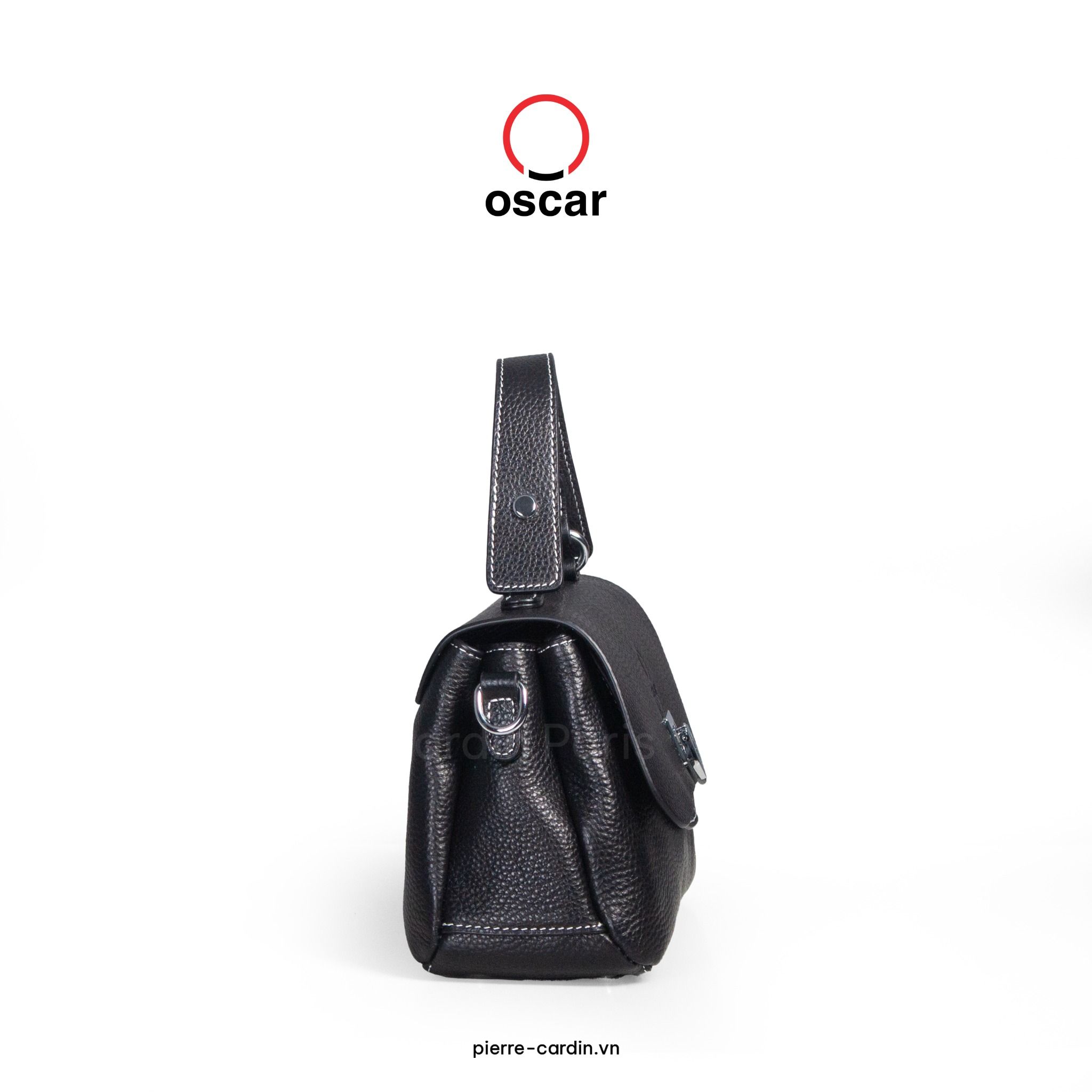 Pierre Cardin Paris Vietnam: Túi Xách Nữ Da Thật Oscar Fashion - OCWHBLH 089 (CREAM)