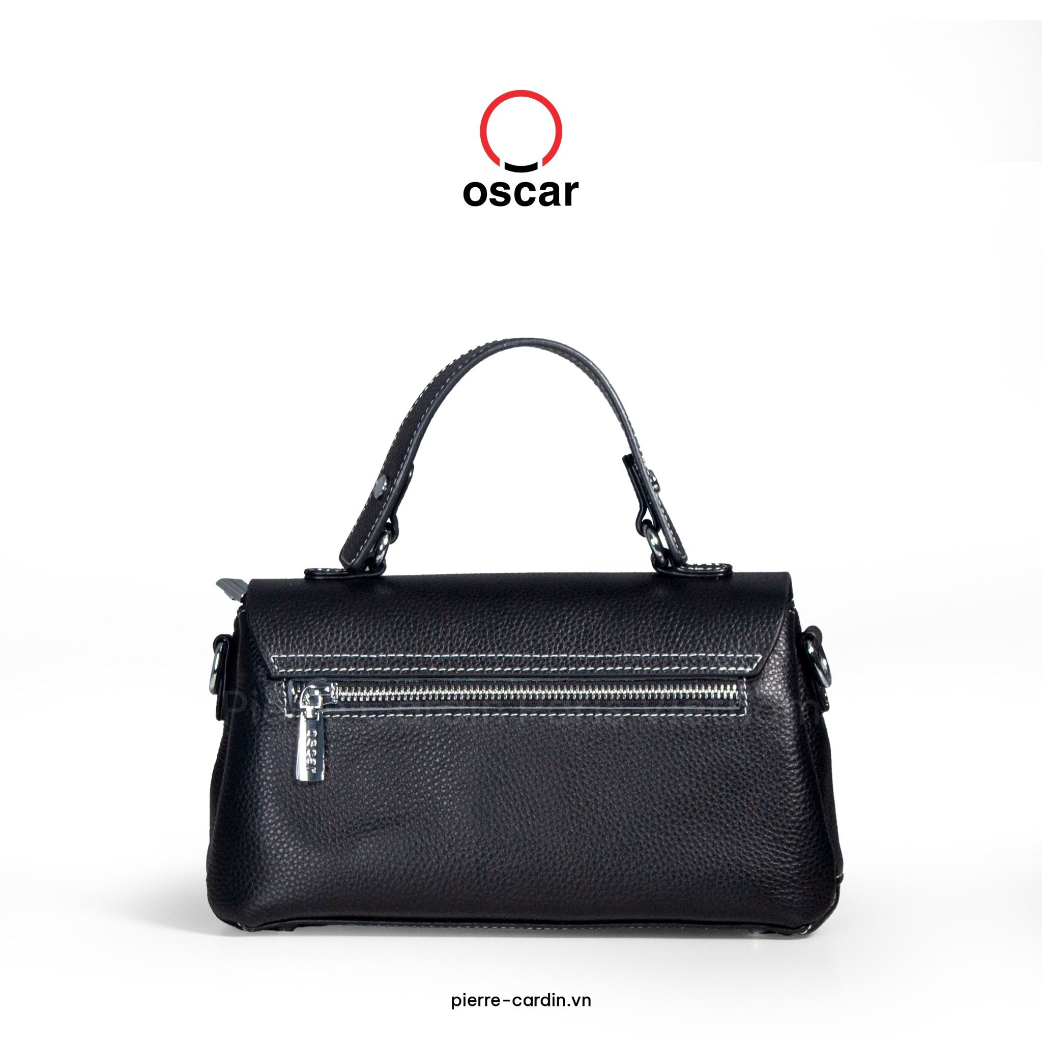 Pierre Cardin Paris Vietnam: Túi Xách Nữ Da Thật Oscar Fashion - OCWHBLH 089 (BLACK)