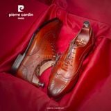 [ROYAL] Giày Brogue Oxford Đế Da Pierre Cardin - PCMFWLG 357