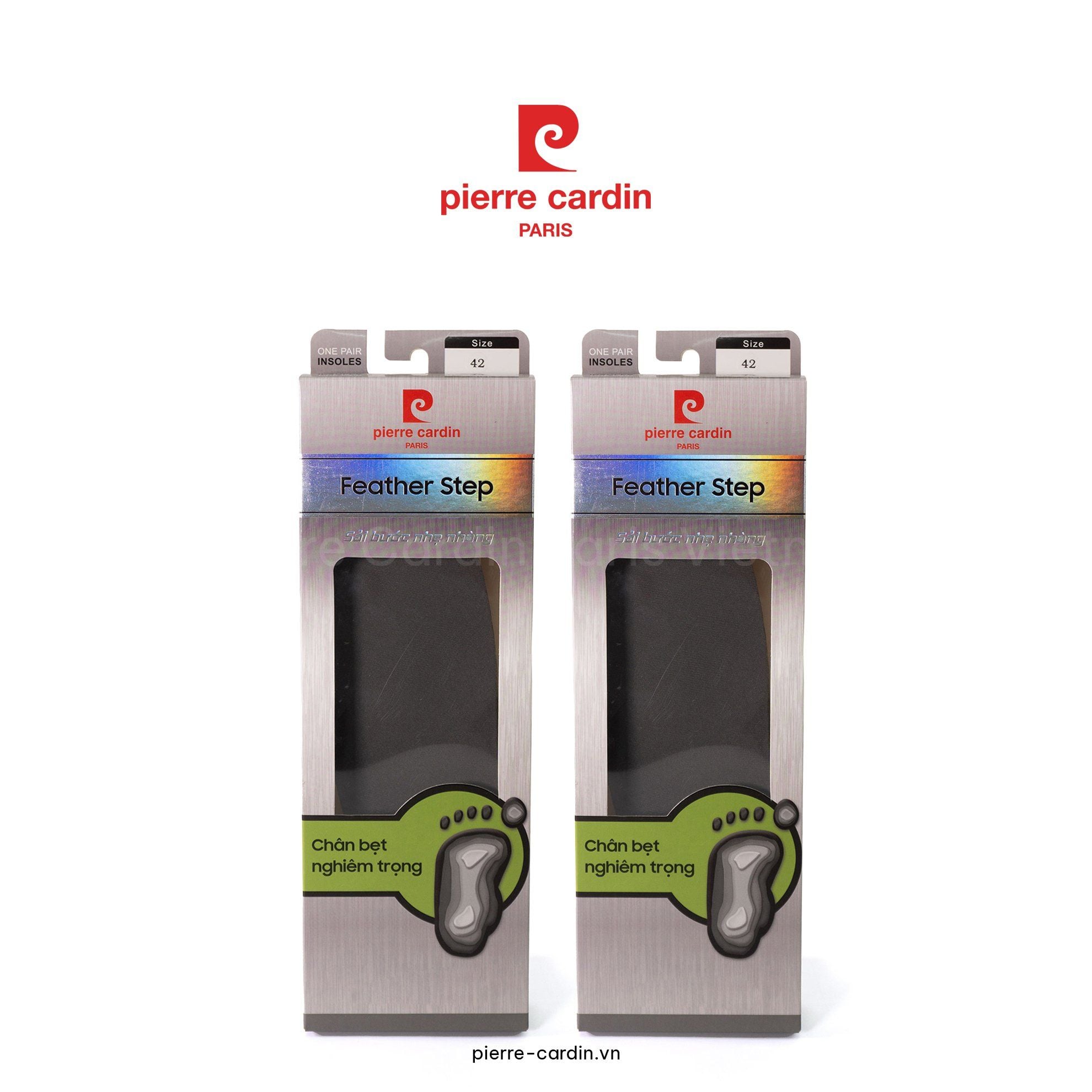 Pierre Cardin Paris Vietnam: [EASY GAIT] Lót Giày Sức Khỏe Cao Cấp Pierre Cardin - PCAISSH005GRE (Sải Bước Dễ Dàng)