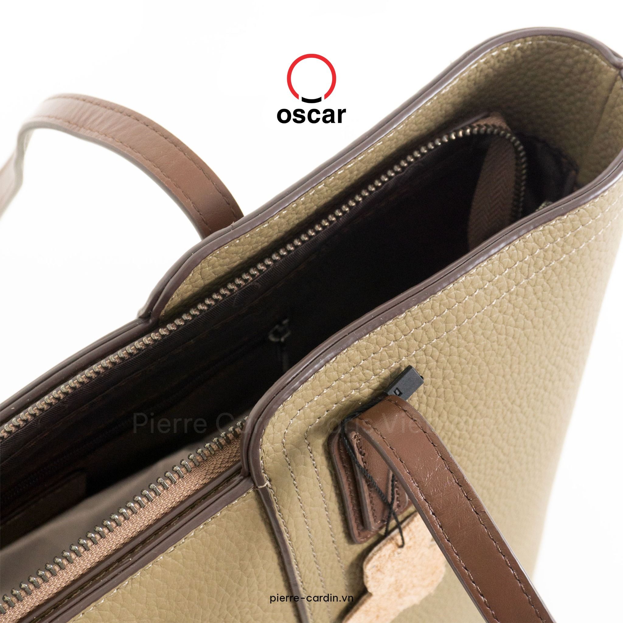 Pierre Cardin Paris Vietnam: Túi Xách Nữ Da Thật Oscar Fashion - OCWHBLH 095