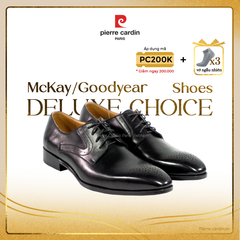 Giày Derby Đế Da Pierre Cardin - PCMFWLG 349 (BROWN)